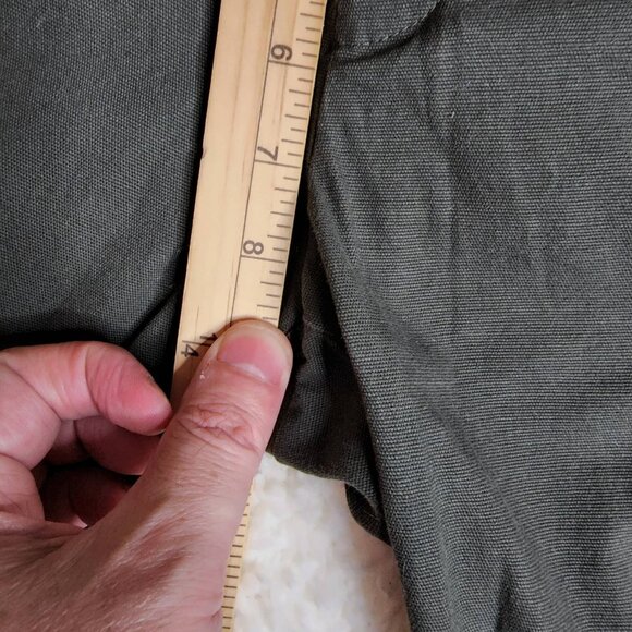 Massimo‎ Pants Casual Womens Size 10 fit 3 Stretch Grey Straight Leg Flat Front - Picture 10 of 12